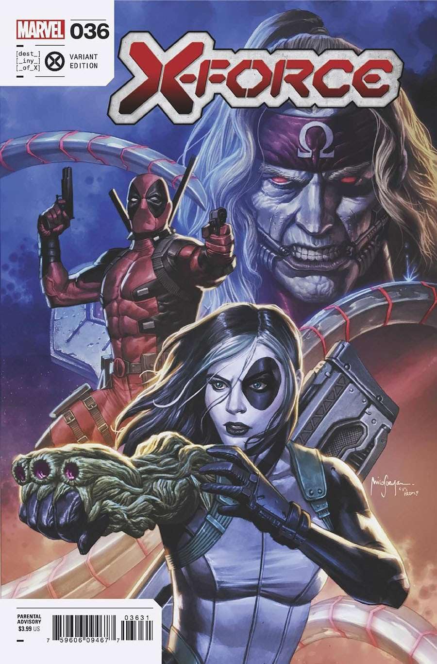 Amazon.com: X-Force (6th Series) #36B VF ; Marvel comic book | 1
